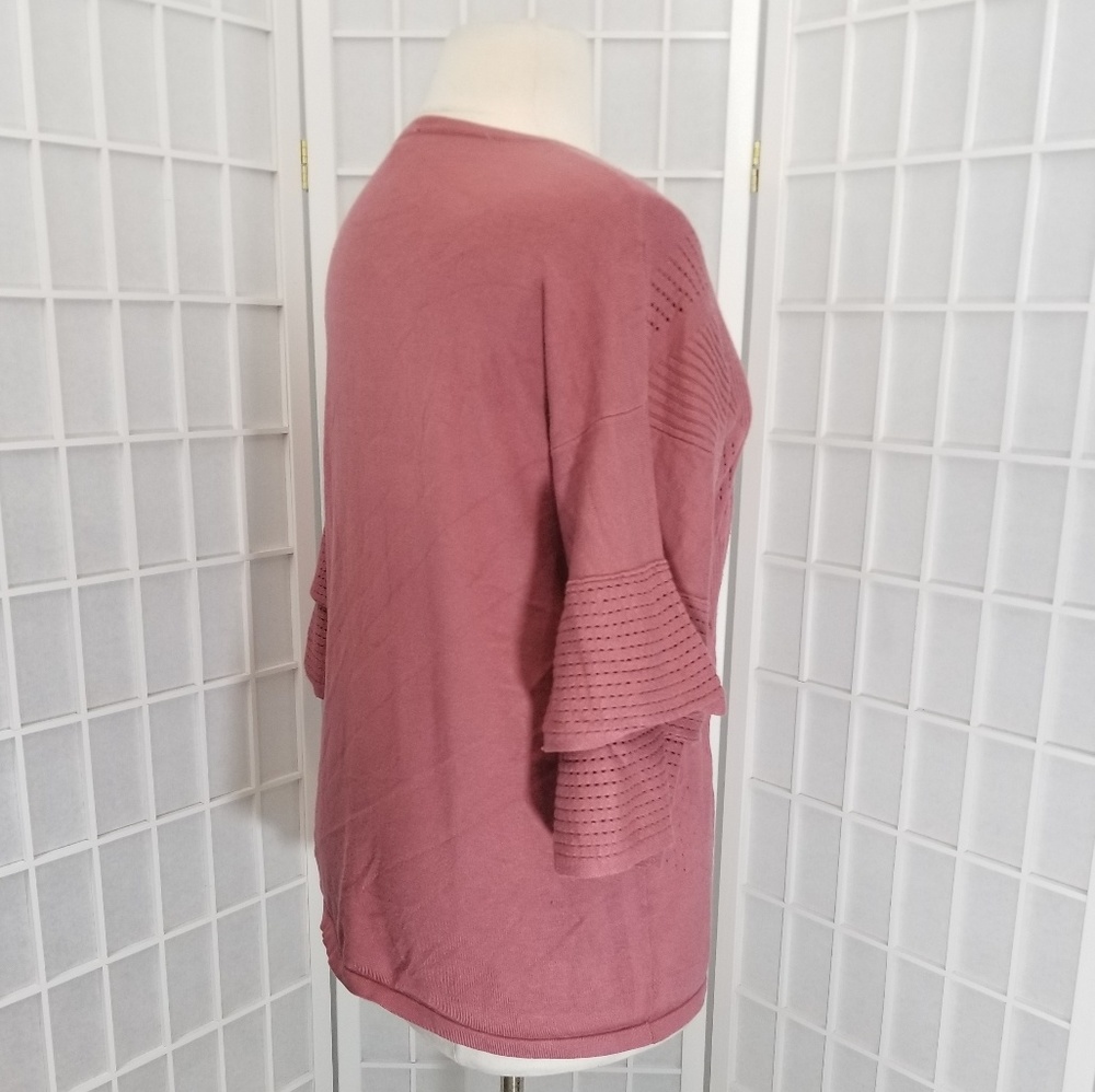 Avenue Bell Layered Pullover Sweater - 14/16 (1X) - Picture 5 of 8